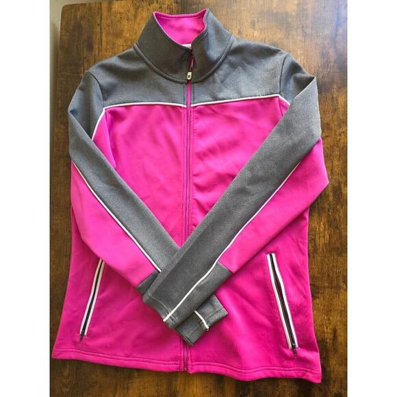 FootJoy Jackets & Blazers - ✨ FootJoy Women’s Performance Full-Zip Jacket – Size M (Pink/Grey Colorblock) ✨